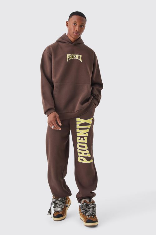 Oversized Ofcl Worldwide Hooded Tracksuit