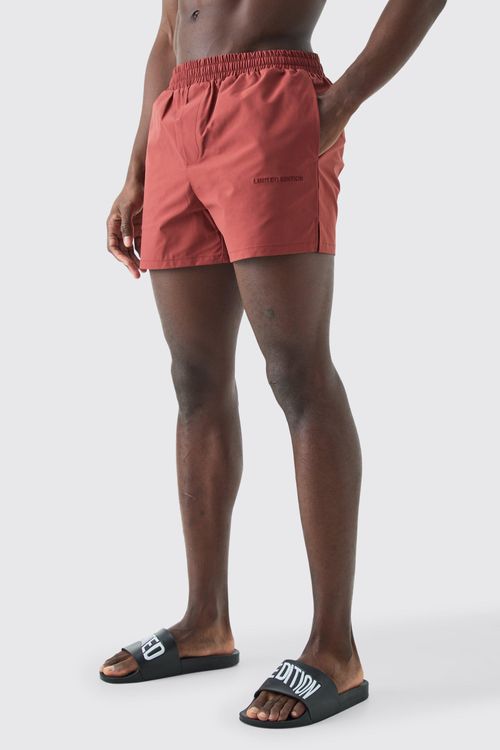 Mens Red Short Length Limited...