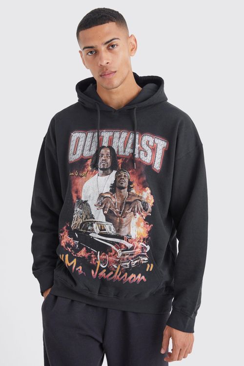 Mens Black Oversized Outkast...