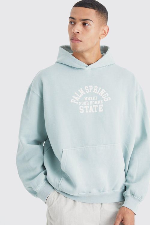 Men's Oversized Tokyo Graphic Hoodie