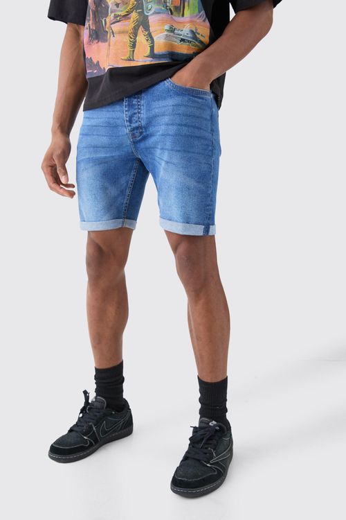 Mens Skinny Stretch Denim...