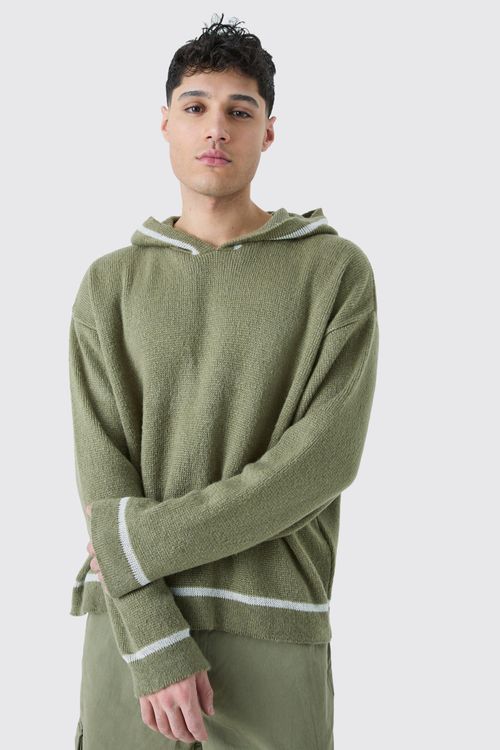 Mens Green Oversized Boxy...