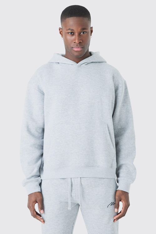 Mens Grey Oversized Boxy...