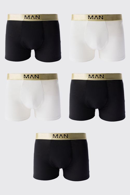 Mens 5 Pack Man Dash Gold...