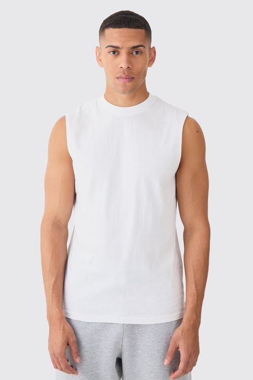 Mens White Basic Man Dash...