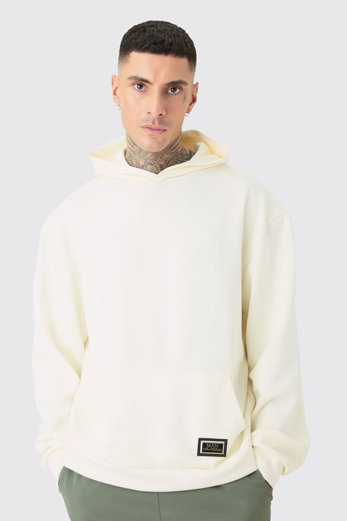 Mens Cream Tall Oversized...