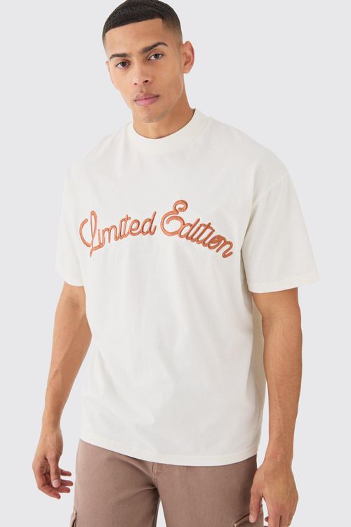 Mens Cream Oversized...