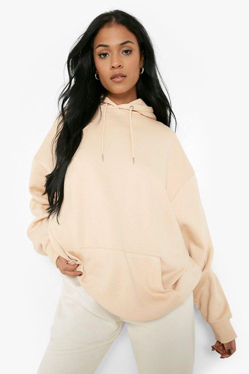 Women's 'Sportswear' Oversized Hoodie - Beige