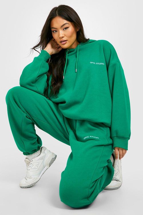 Ofcl Studio Embroidered Hooded Tracksuit