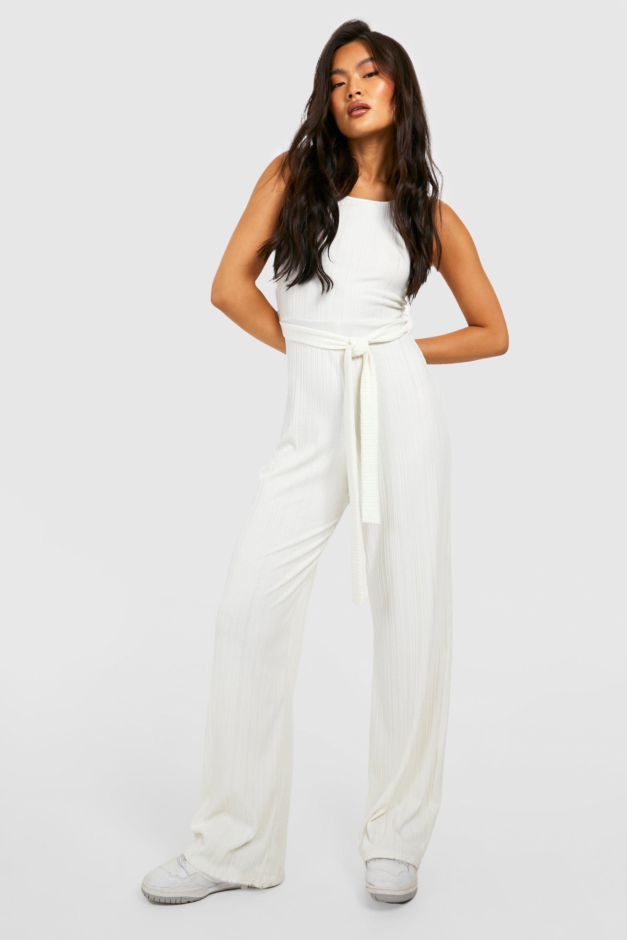 即納！最大半額！ leinwande/tie / Linen jumpsuits Jumpsuits - www