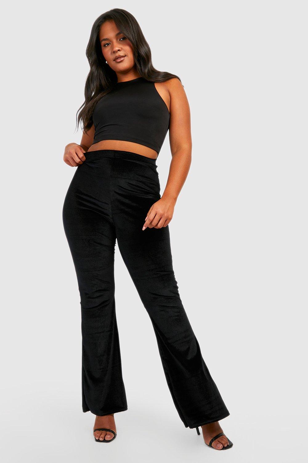 HOT JUICY 2.0 VELVET FLARE PANTS – ADRIANA HOT COUTURE