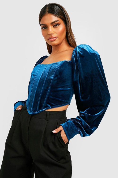 Satin Off The Shoulder Corset Bodysuit