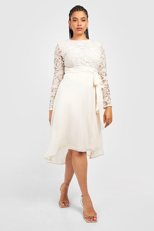 Womens Plus Occasion Lace...