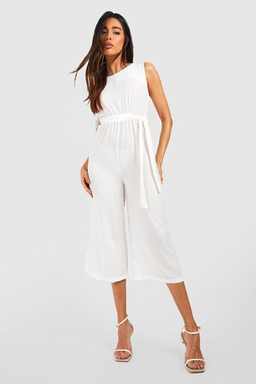 Womens Culotte Jumpsuit -...