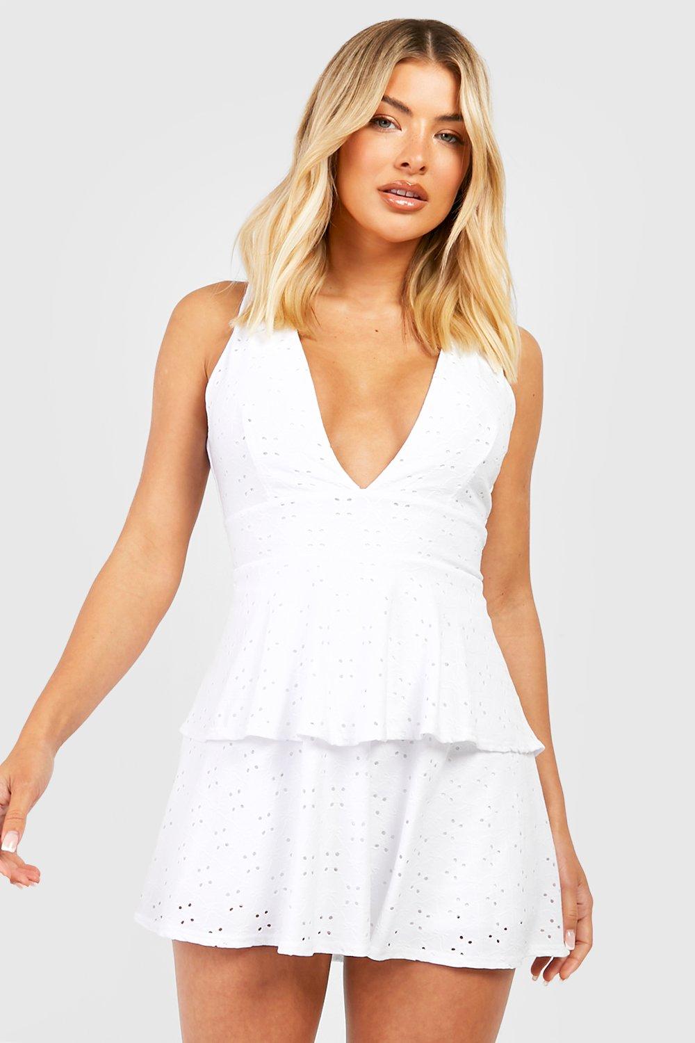 Womens jersey playsuit 2025