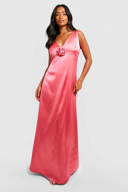 Womens Petite Satin Occasion...