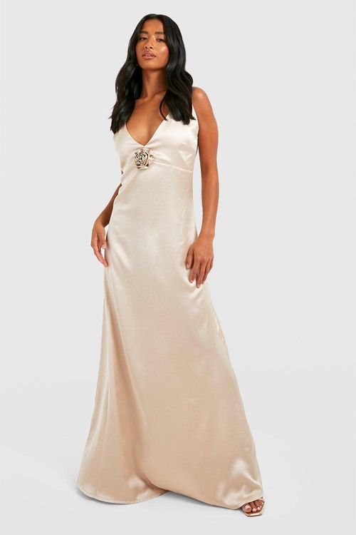 Womens Petite Satin Occasion...