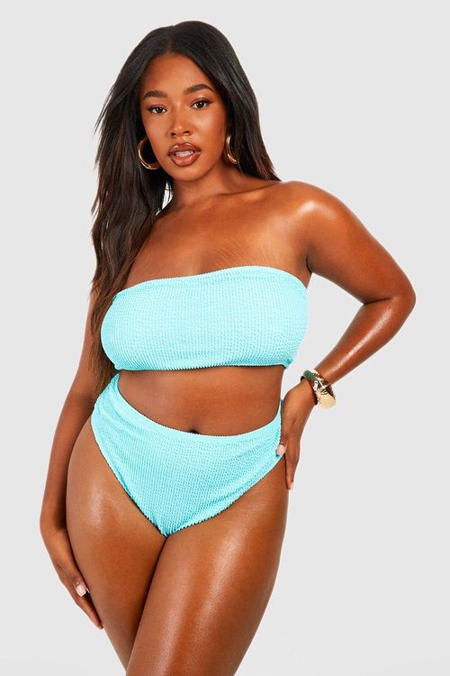 Satin Scoop Bikini Top