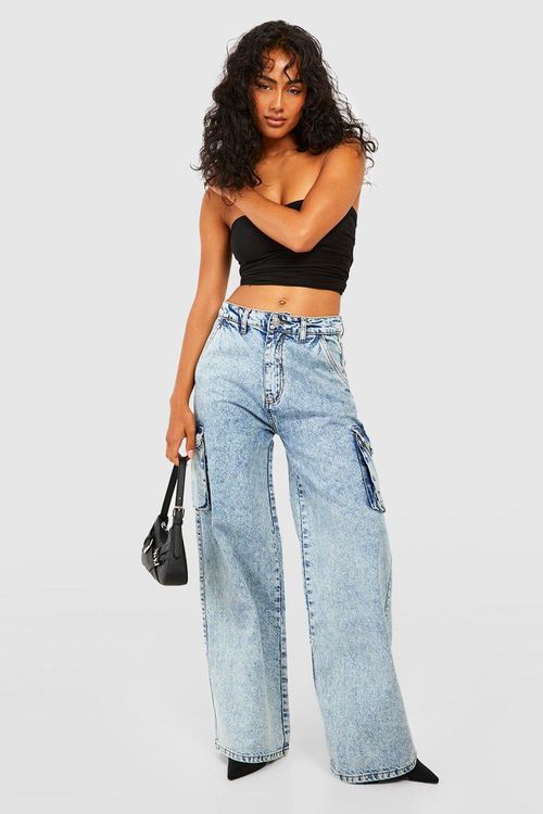 Plus Basic High Rise Mom Jeans