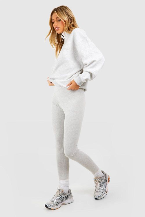 Half Zip Sweatshirt And Legging Set