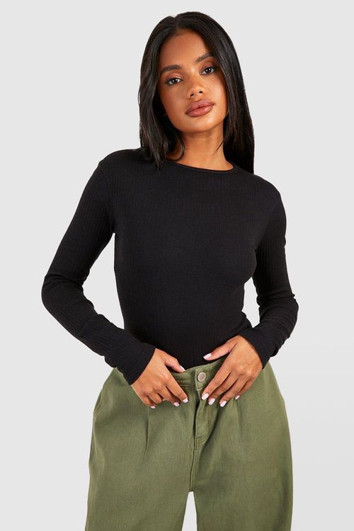 Tall Turtle Neck Long Sleeve Rib Bodysuit