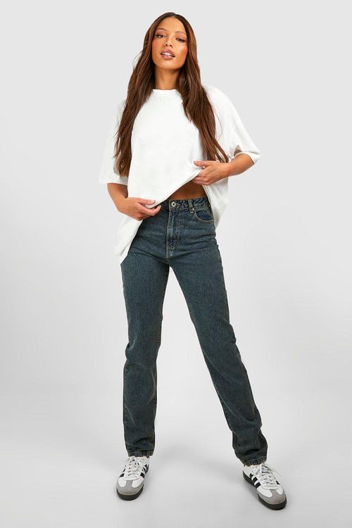 Tall High Waisted Basic Wide Leg Jeans