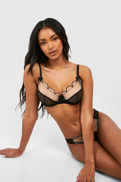 Fuller Bust Lace Balcony Bra