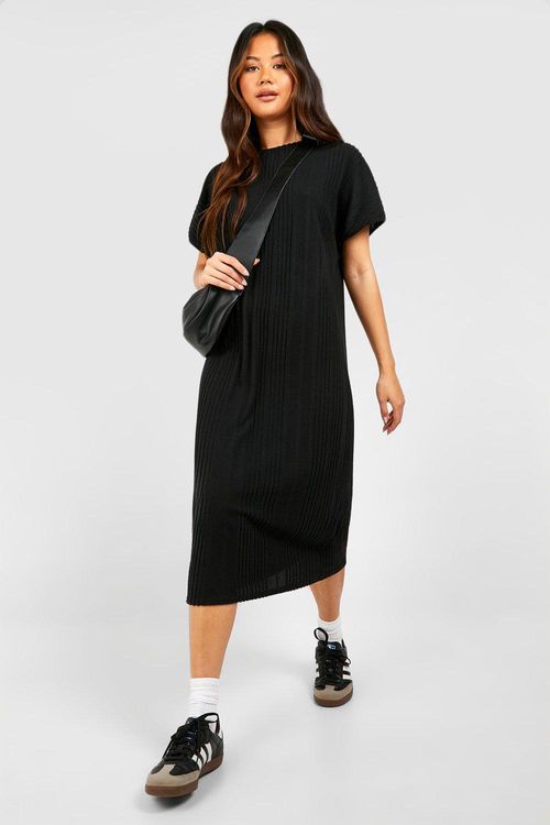 Womens Textured Rib Oversized...