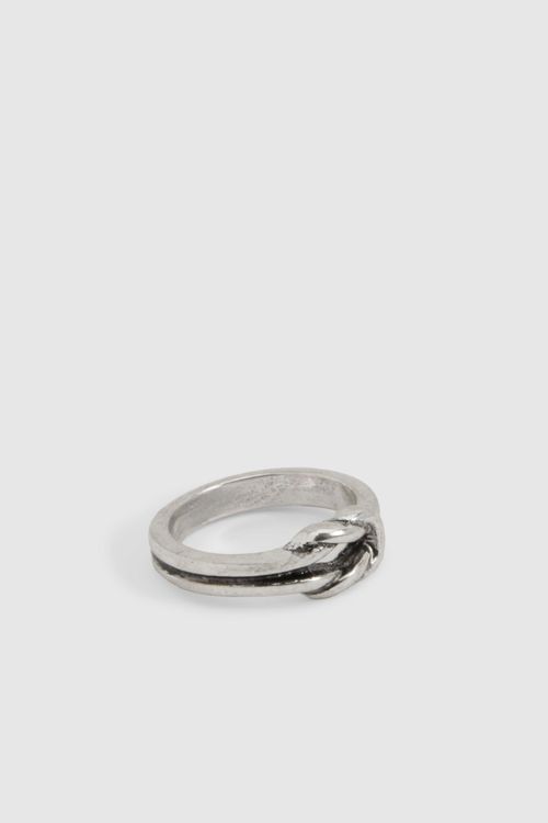 Womens Knot Detail Ring -...