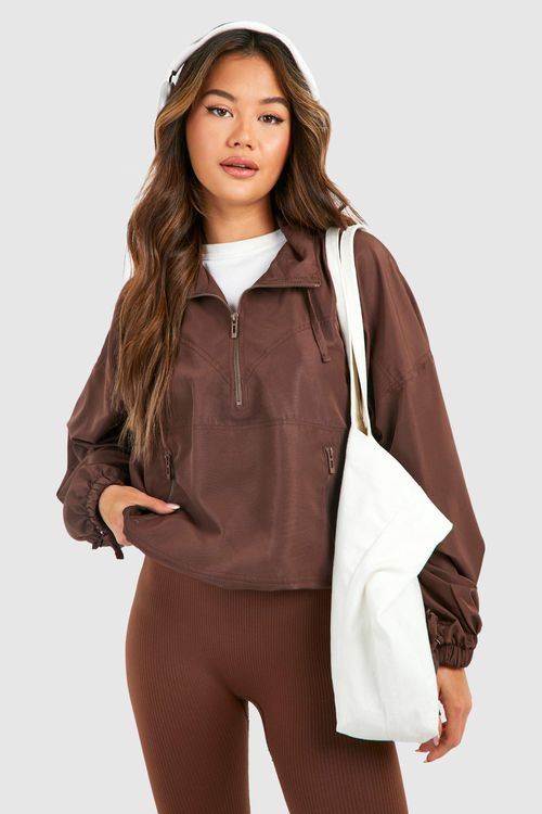 Womens Oversized Half Zip...