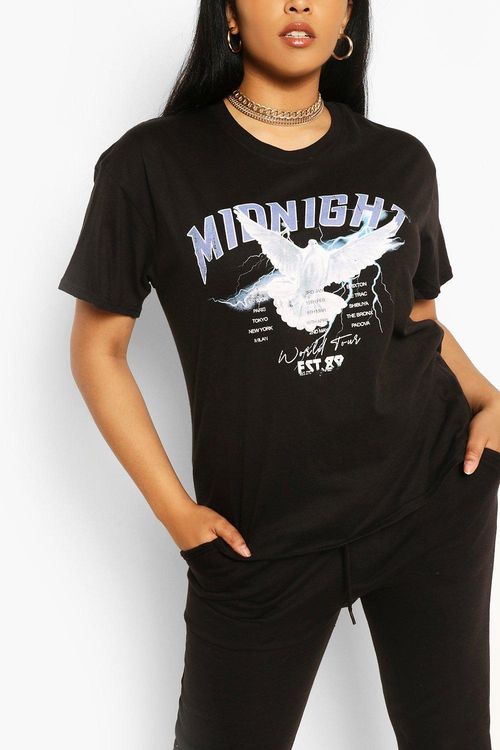 Plus Midnight Band T-Shirt -...