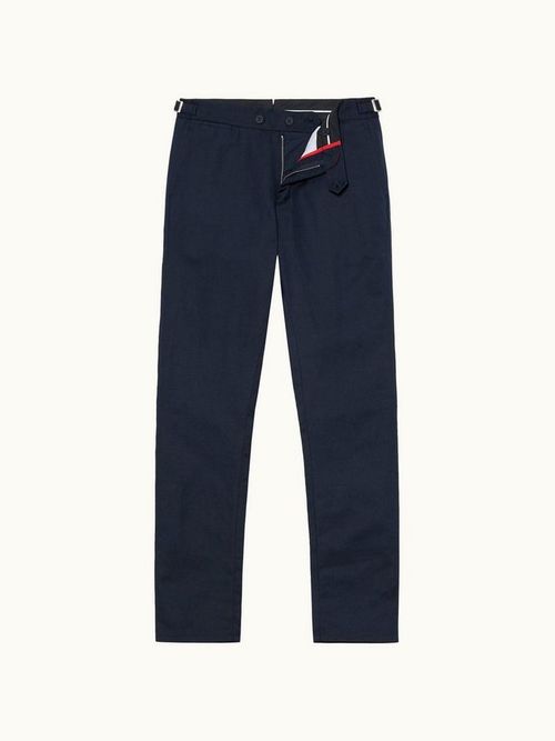 Griffon Linen - Navy Tailored...