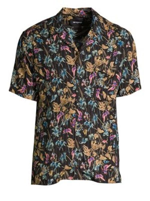 Floral Short-Sleeve Shirt