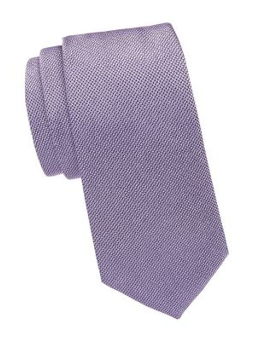 Micro Neat Print Silk Tie