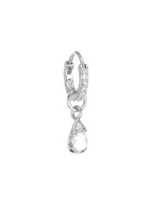 18K White Gold Petite White...