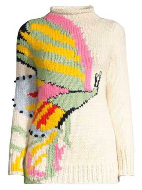 Butterfly Mockneck Eco-Wool...