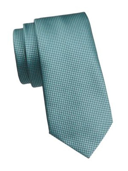 Micro Dot Silk Tie