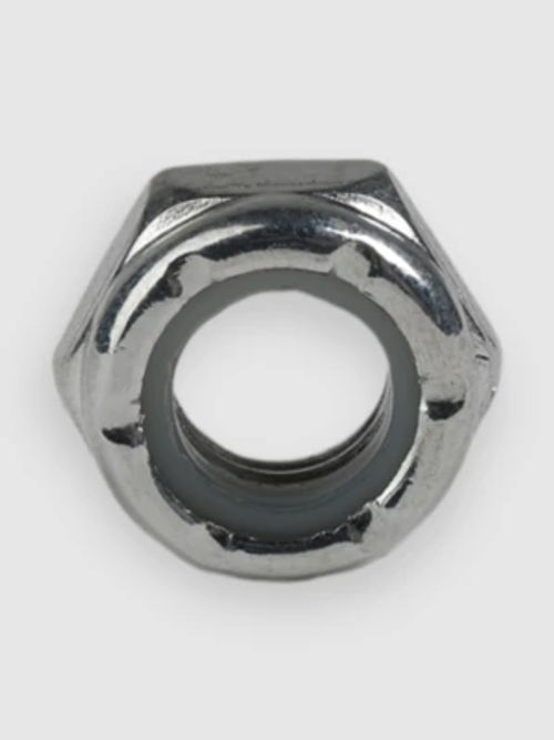 Mini Logo Axle Nuts silver