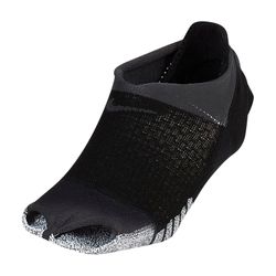 NikeGrip Studio Women's Toeless Footie Socks - Black