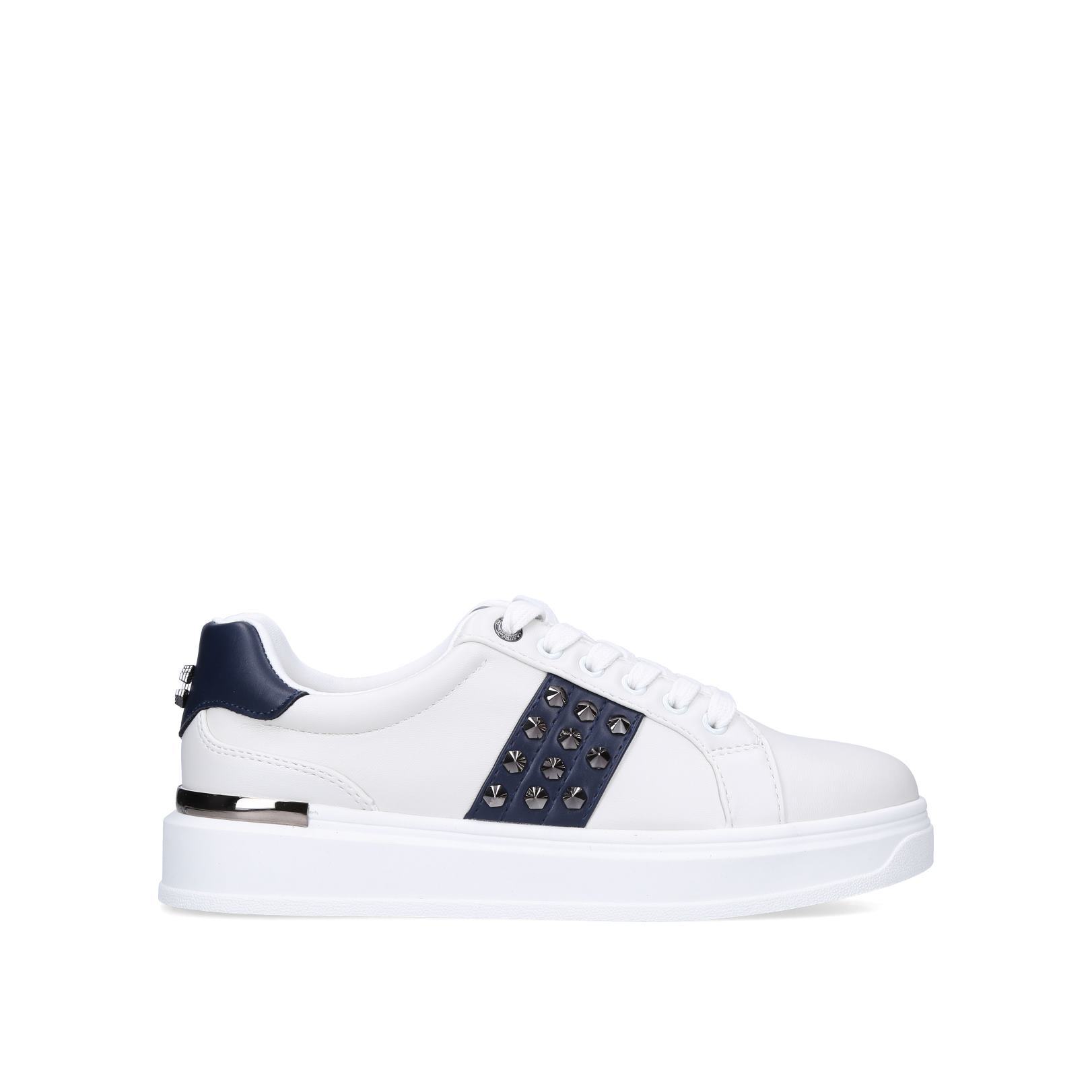 Carvela trainers navy deals