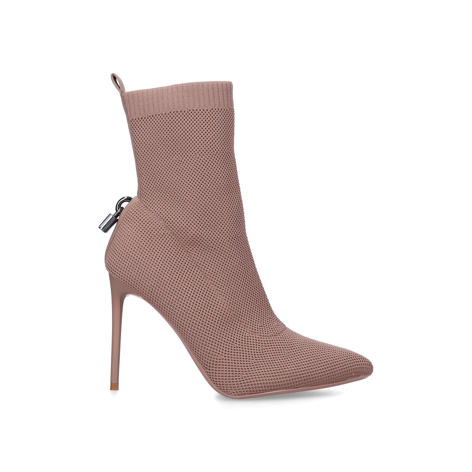 Miss KG Janelle - Tan Block Heel Ankle 
