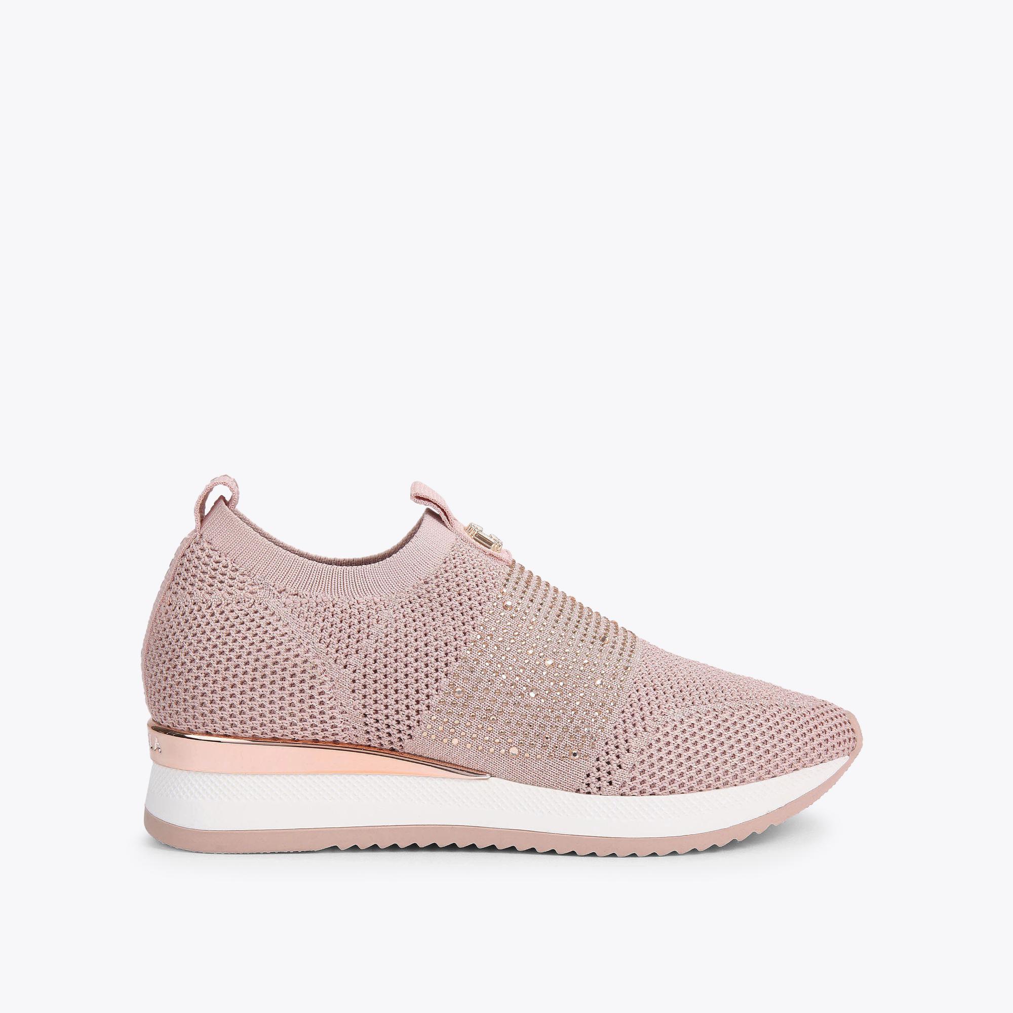 Carvela jaguar cheap trainers white