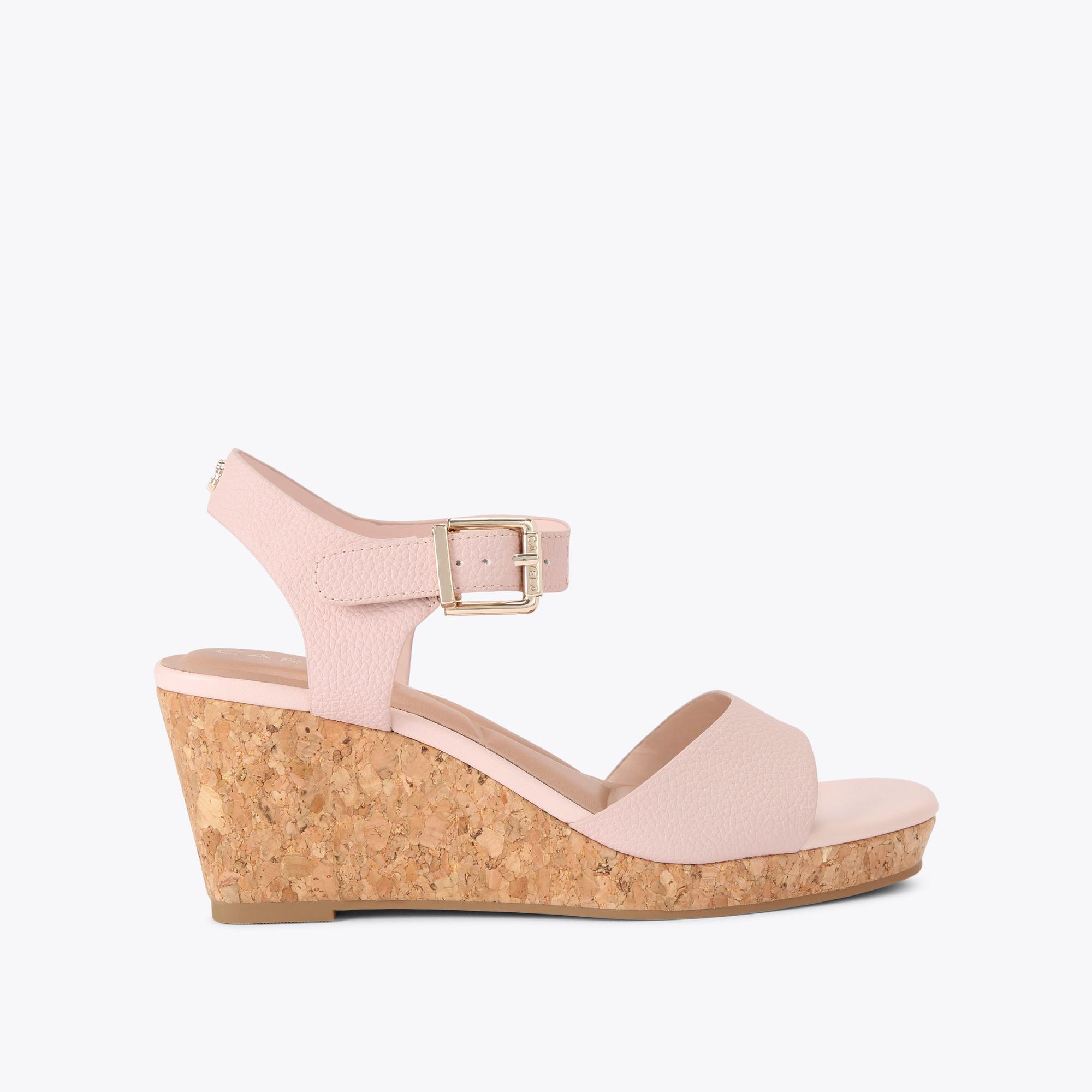 Carvela Comfort Sully Gold Wedge Sandals Compare One New Change