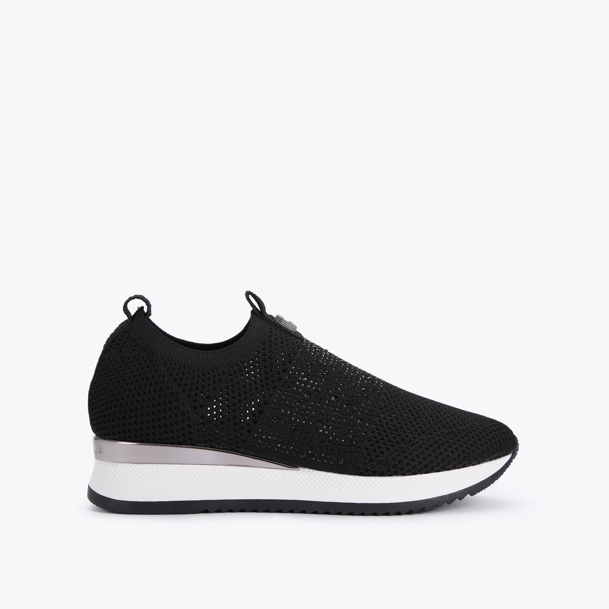 Carvela Judd Rose Gold Embellished Low Top Trainers Compare