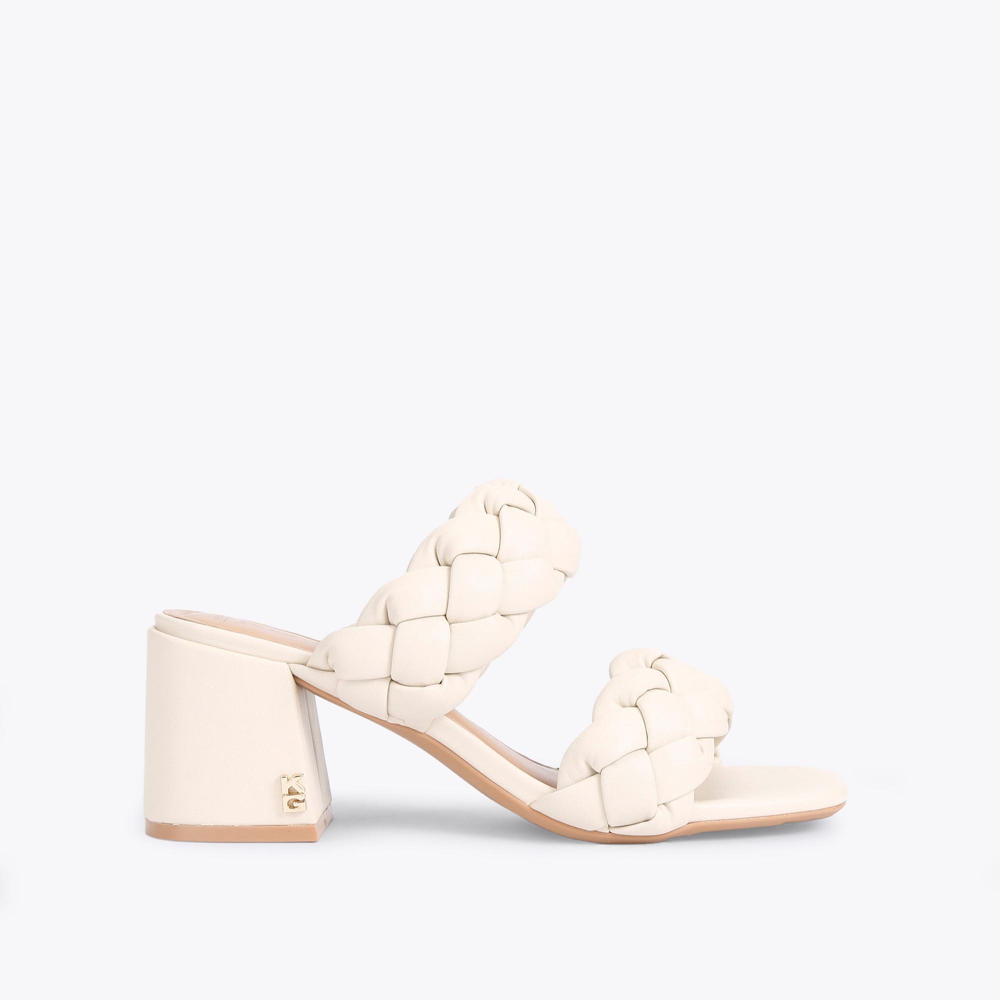 KG Kurt Geiger Women s Sandals Bone Synthetic Rogue 2 Compare