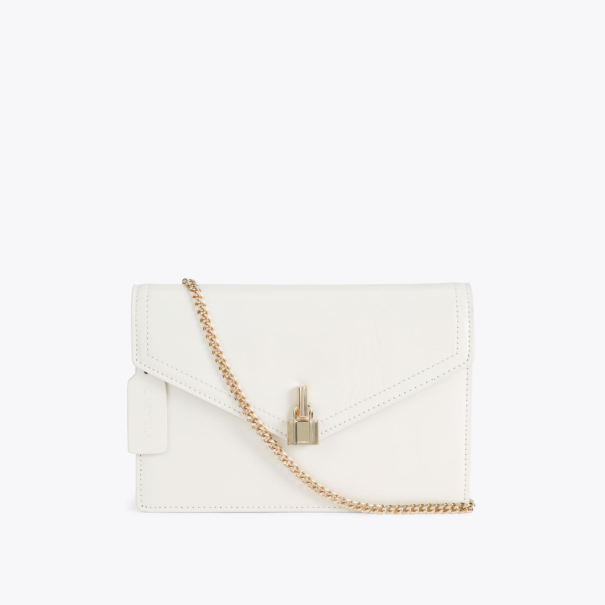 Carvela dylan store clutch bag navy