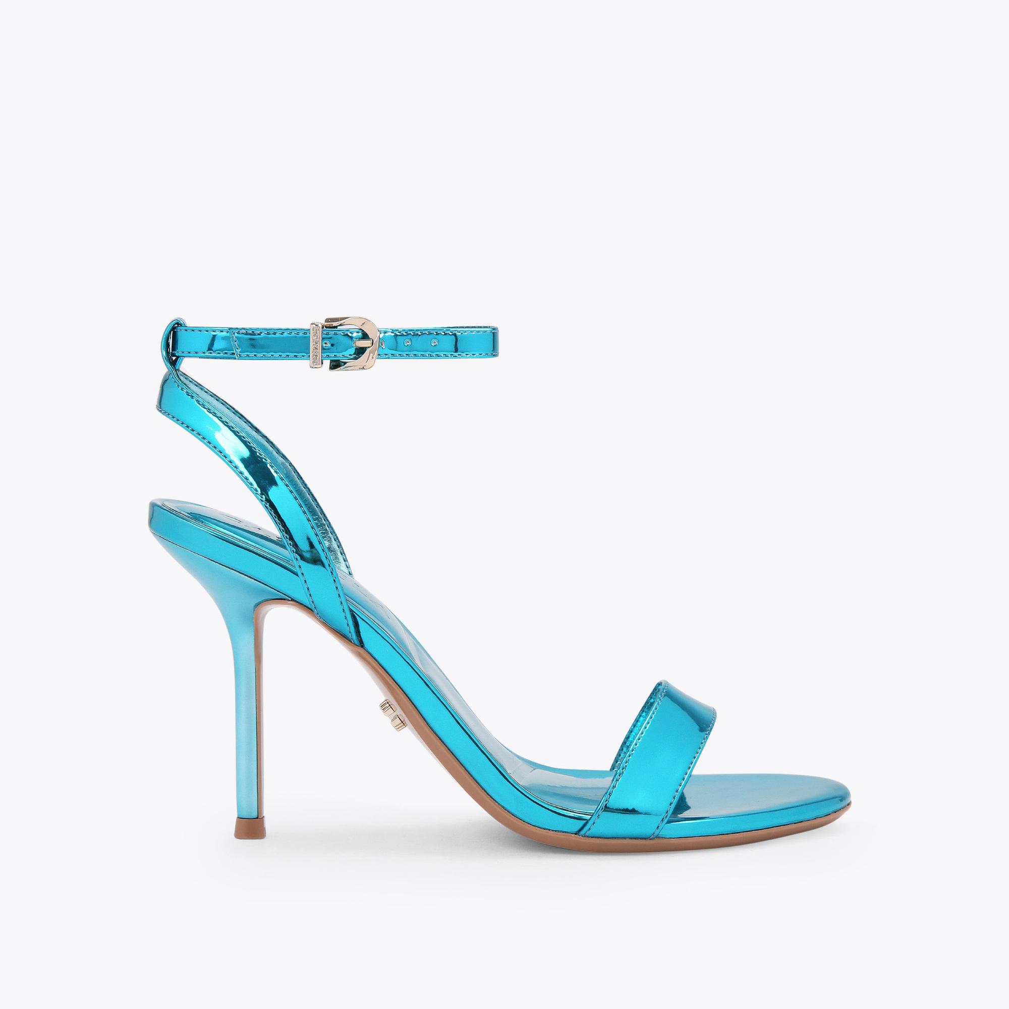 Carvela Krill Tan Block Heeled Sandals Compare Bluewater