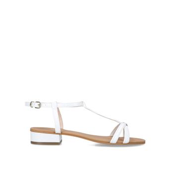 Carvela Bravo White Flat Sandals Compare Brent Cross