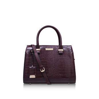Carvela Holly Croc Zip Bag Wine Tote Bag Compare Brent Cross