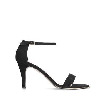 Carvela Sadie - White Mid Heel Sandals 